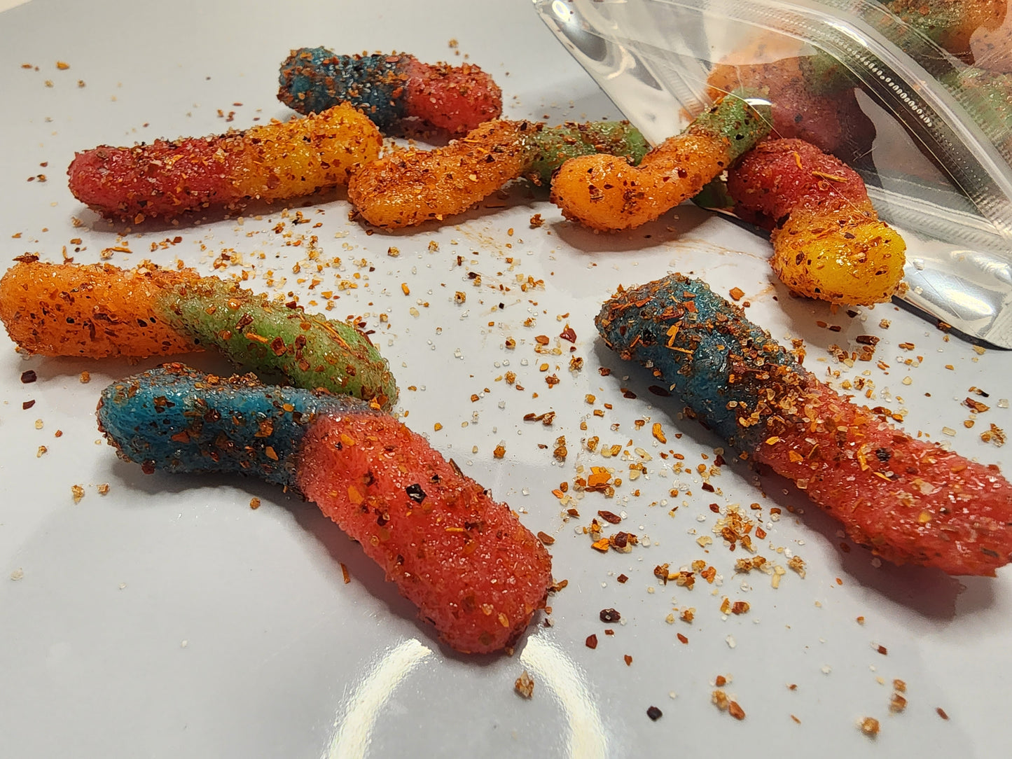 Chamoy Sour Gummy Worms